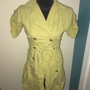 Very cute trench coat/ dress